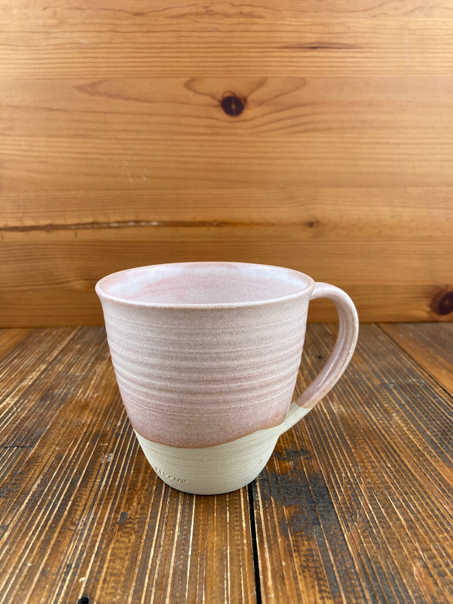 Kopp med hänkel - Rosé