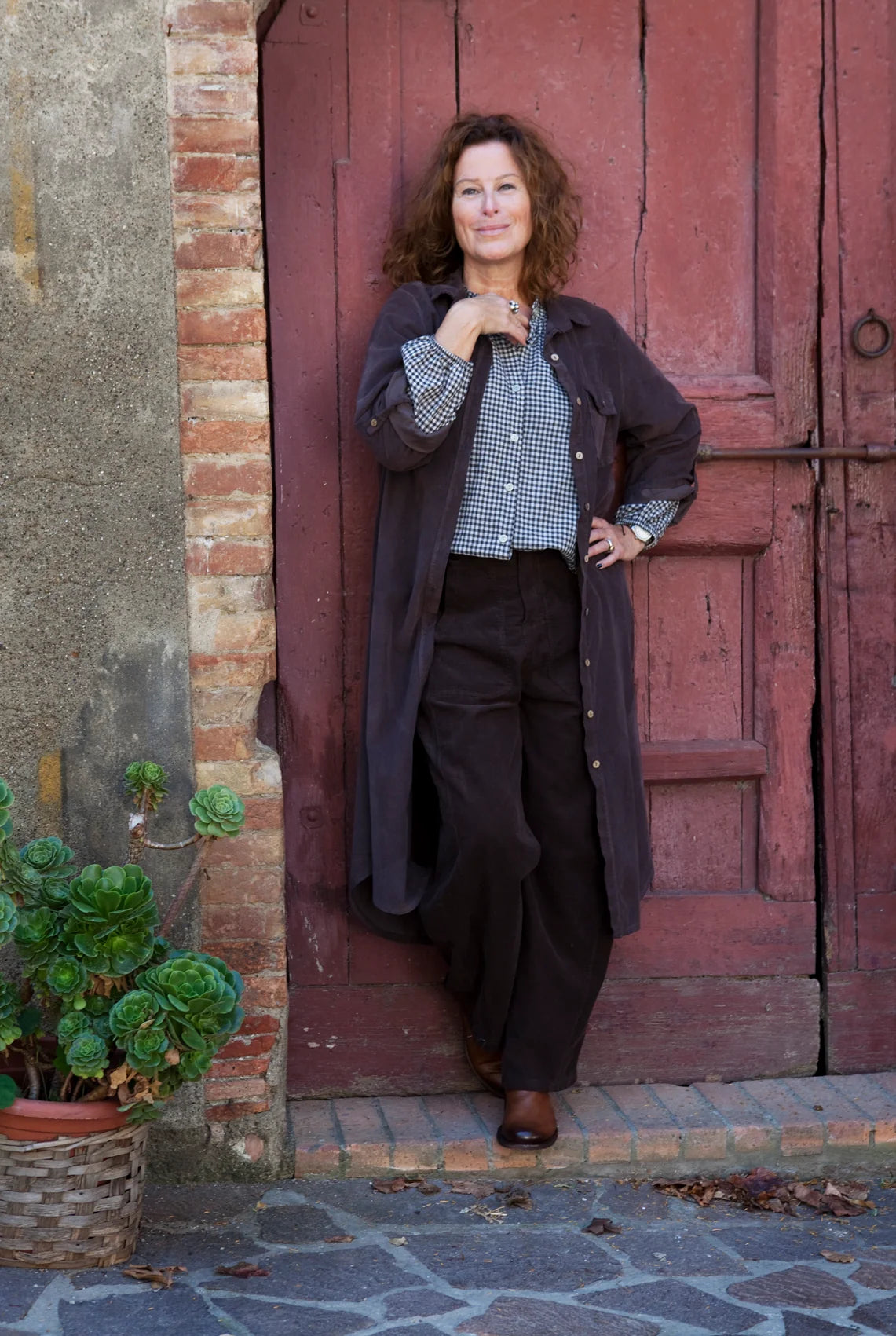 Timmi Cord Pants - Dark Brown