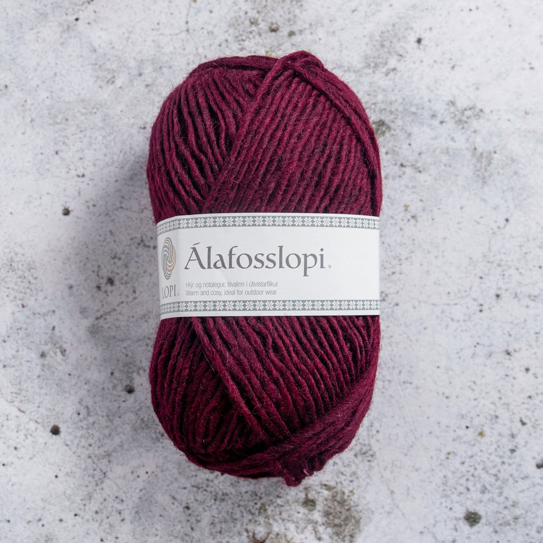 Alafosslopi - 1242 - Oxblood Red