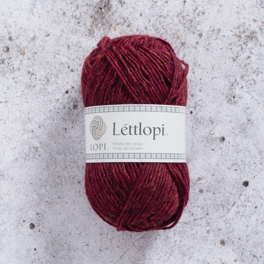 Lettlopi - 1409 - Garnet Red Heather
