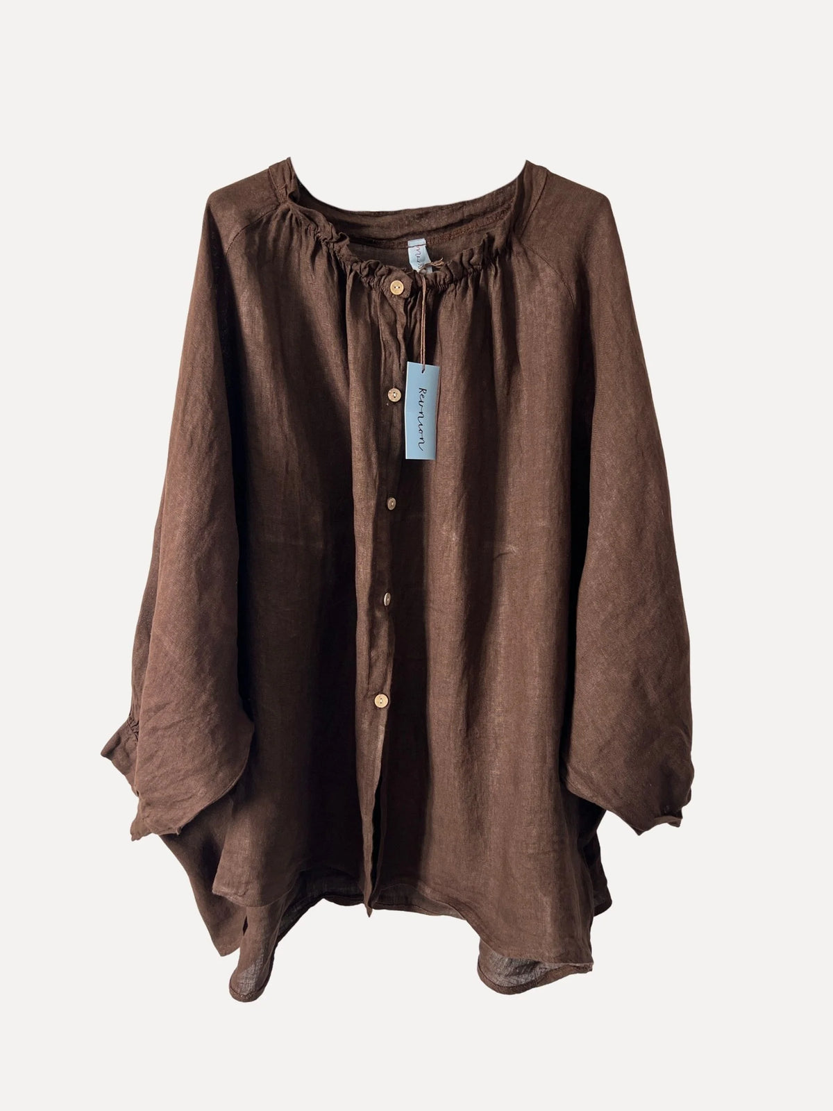 Smooth chocolate - blus i linne