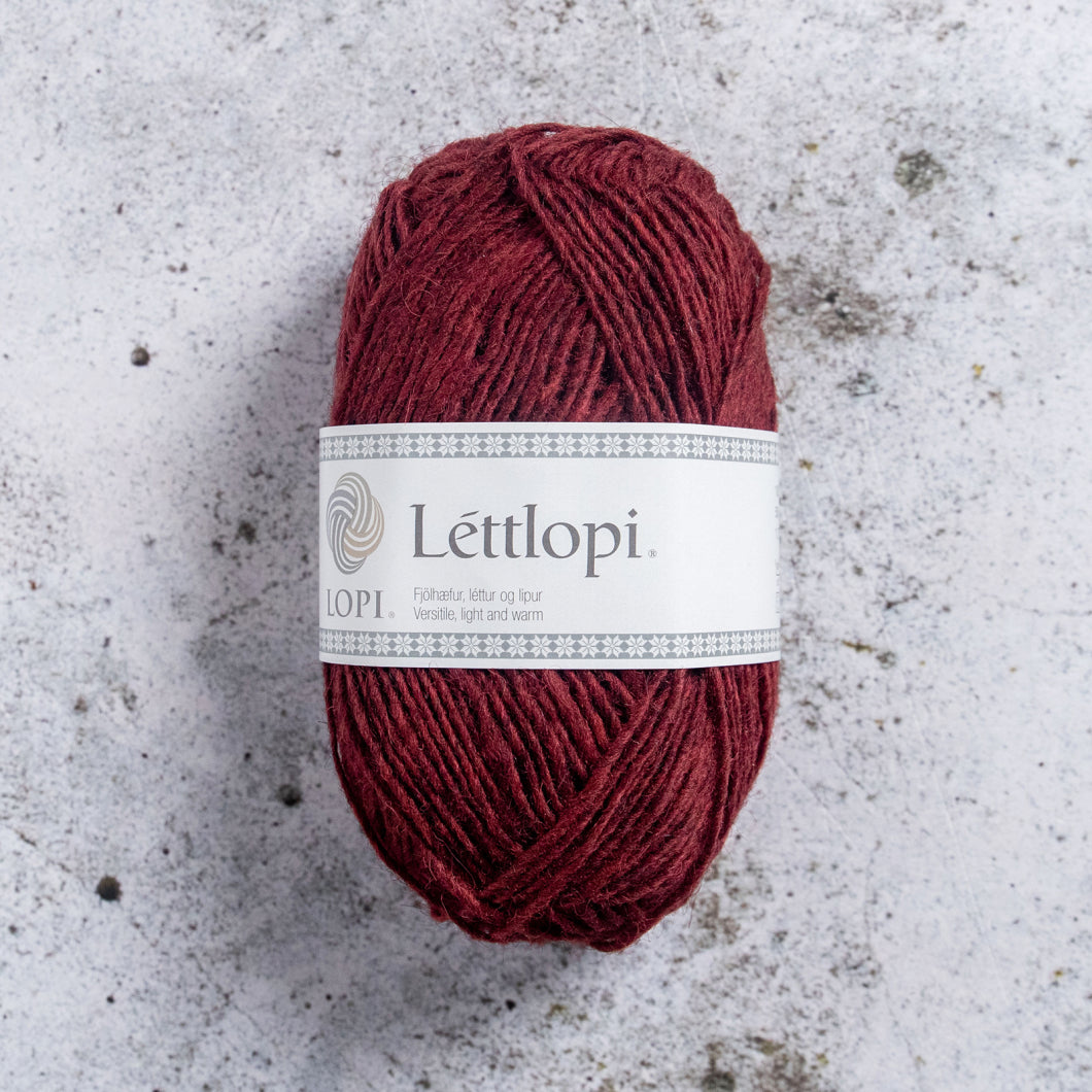 Lettlopi - 9431 - Brick Heather er