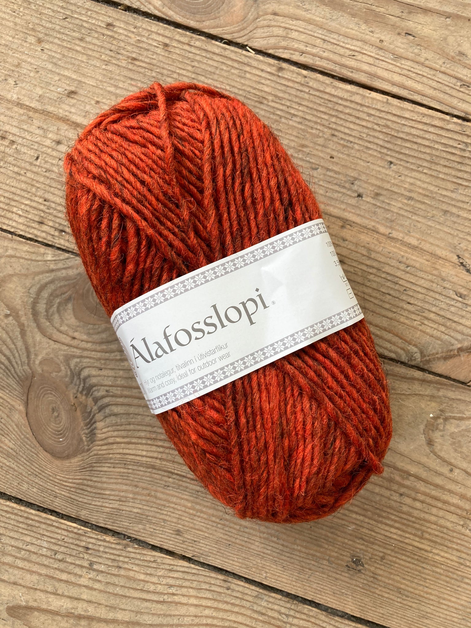 Alafosslopi - 1236 - Burnt Orange