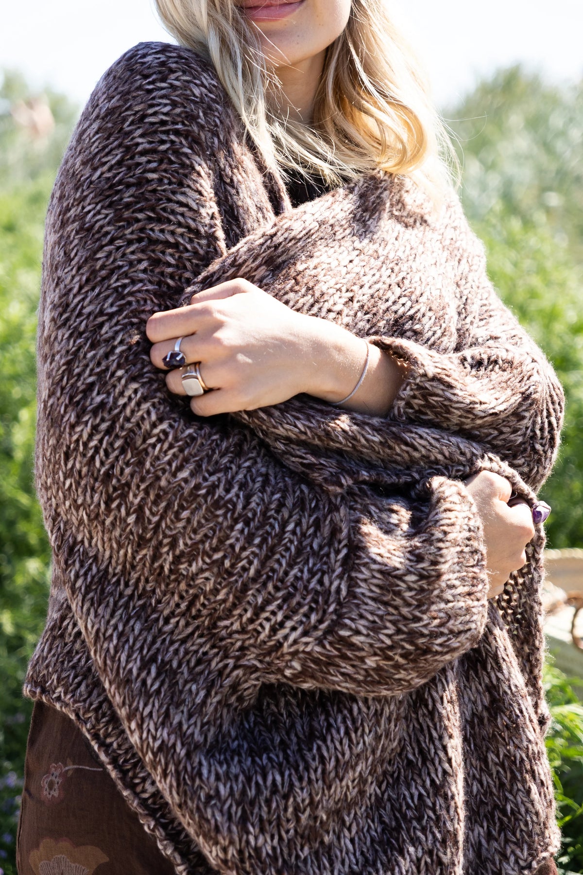 Monami Cardigan - Mix Espresso