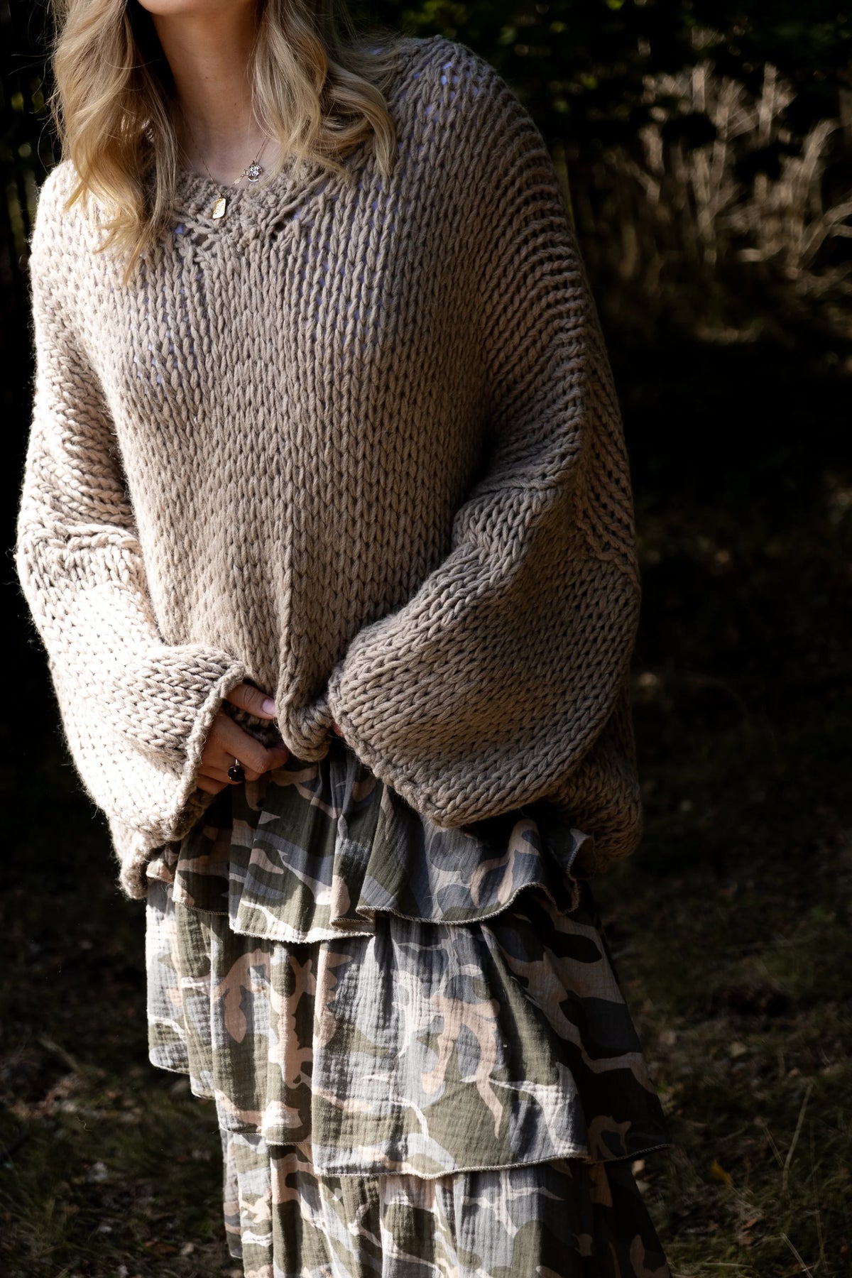 Moonlight Sweater - Taupe
